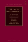 The Law of Misstatements: 50 years on from Hedley Byrne v Heller (Hart Studies in Private Law #14) Cover Image