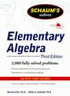 Schaum's Outline of Elementary Algebra, 3ed Cover Image