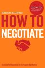 How to Negotiate (How To: Academy #10) Cover Image
