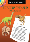 Learning about Cretaceous Dinosaurs (Dover Little Activity Books) By Jan Sovak Cover Image
