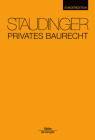 Privates Baurecht: Staudinger Sonderedition Cover Image