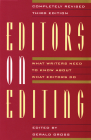 Editors on Editing: What Writers Need to Know about What Editors Do By Gerald C. Gross (Editor) Cover Image