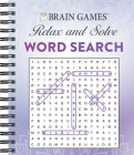 Brain Games - Relax and Solve: Word Search (Purple) Cover Image