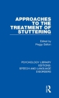 Approaches to the Treatment of Stuttering Cover Image