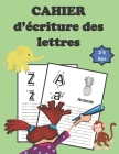 CAHIER d'écriture des lettres: Pour les enfants 2-5 ans, Écriture ludique des lettres de l'alphabet By Design Publishing Cover Image