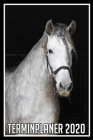 Terminplaner 2020: Jahresplaner von September 2019 bis Dezember 2020 mit Pferd - Planer mit 174 Seiten in weiß im Format A5 mit glänzende By Pferde Kalender Cover Image