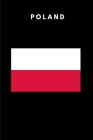 Poland: Country Flag A5 Notebook to write in with 120 pages By Travel Journal Publishers Cover Image