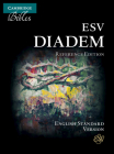 ESV Diadem Reference Edition, Black Calf Split Leather, Red-Letter Text, Es544: Xr  Cover Image
