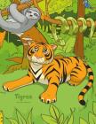 Tigres libro para colorear 1 By Nick Snels Cover Image