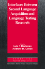 Interfaces Between Second Language Acquisition and Language Testing Research (Cambridge Applied Linguistics) By Lyle F. Bachman (Editor), Andrew D. Cohen (Editor) Cover Image