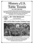 History of U.S. Table Tennis Volume 19 By Tim Boggan Cover Image
