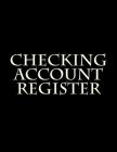 Checking Account Register By Signature Logbooks Cover Image