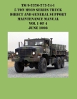 TM 9-2320-272-24-1 5 Ton M939 Series Truck Direct and General Support Maintenance Manual Vol 1 of 4 June 1998 Cover Image