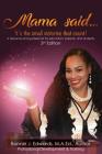 Mama said...It's the small victories that count! By Bonnie J. Edwards Cover Image