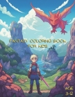 Fantasy Coloring Book For Kids Cover Image