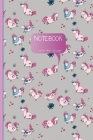 Unicorn Narrow Ruled Notebook: Take Notes Everyday By 6090 Publishing Cover Image