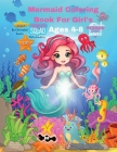 Mermaid Coloring Book For Girls Ages 4-8 Cover Image