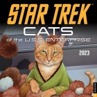 Star Trek: Cats of the U.S.S. Enterprise 2023 Wall Calendar By CBS Cover Image