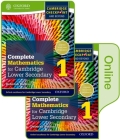 Complete Mathematics for Cambridge Secondary 1 Book 1: Print and Online Student Book (Cie Igcse Complete) Cover Image