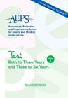 AEPS Test Birth to Three Years and Three to Six Years (AEPS: Assessment) Cover Image