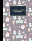 Cornell Notes Notebook: Cornell Note Taking Books, Cornell Notes Pad, Note Taking System Notebook, Cute Winter Snow Cover, 8.5