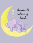 Animals coloring book By Cristie Publishing Cover Image