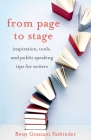 From Page to Stage: Inspiration, Tools, and Public Speaking Tips for Writers Cover Image