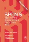 Spon's Architects' and Builders' Price Book 2012 Cover Image