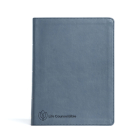 CSB Life Counsel Bible, Slate Blue LeatherTouch: Practical Wisdom for All of Life Cover Image