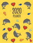 Delfin Planer 2020: Agenda Planer 2020: Top organisiert durchs Jahr! - Planer Kalender 2020 mit Wochenansicht - Einfacher Überblick über d Cover Image