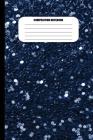Composition Notebook: Blue Metallic Shiny Effect (100 Pages, College Ruled) By Sutherland Creek Cover Image