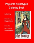 Psycards Coloring Book By Maggie Kneen (Illustrator), Nick Hobson, Catt Foy Cover Image