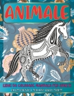 Libri da colorare Mandala per adulti - Rilassamento e sollievo dallo stress - Animale Cover Image