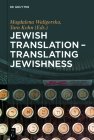 Jewish Translation - Translating Jewishness Cover Image