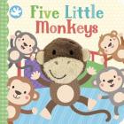 Five Little Monkeys Finger Puppet Book Cover Image