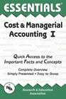 Cost & Managerial Accounting I Essentials (Essentials Study Guides #1) By William D. Keller Cover Image