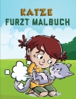 Katze Farts Färbung Buch für Kinder: Irreversibles Malbuch für Erwachsene und Kinder & lustige Katzengeschenke für Katzenliebhaber Cover Image