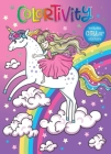 Colortivity: Unicorn with Glitter Stickers Cover Image