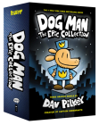 Dog Man: The Epic Collection: From the Creator of Captain Underpants (Dog Man #1-3 Box Set) Cover Image