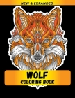 Wolf Coloring Book: Stress Relieving Designs for Adults Relaxation By Draft Deck Publications Cover Image