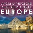 Around The Globe - Must See Places in Europe By Baby Professor Cover Image