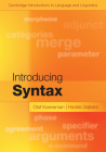 Introducing Syntax (Cambridge Introductions to Language and Linguistics) By Olaf Koeneman, Hedde Zeijlstra Cover Image