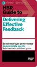 HBR Guide to Delivering Effective Feedback Cover Image