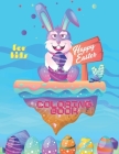 Happy Easter Coloring Book For Kids: A Big Collection of Fun and Easy Happy Easter Coloring Pages for Kids, Toddlers and Preschool By Pisa Easter Color Cover Image