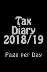 Tax Diary 2018/19: Page Per Day Cover Image