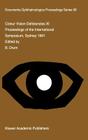 Colour Vision Deficiencies XI: Proceedings of the Eleventh Symposium of the International Research Group on Colour Vision Deficiencies, Held in Sydne (Documenta Ophthalmologica Proceedings #56) Cover Image