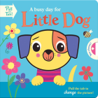 A busy day for Little Dog (Push Pull Stories) By Holly Hall, Katie Saunders (Illustrator) Cover Image