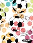 Quad Grid: Soccer Composition Notebook Graph Ruled Paper, 4x4 Squared for Math & Science Graphing Cover Image