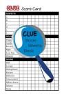 Clue Score Sheets Book: Murder Mystery Game Cover Image