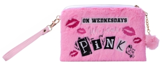 Mean Girls: On Wednesdays We Wear Pink Plush Accessory Pouch Cover Image